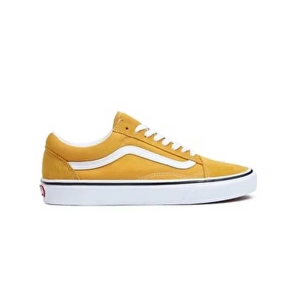 Women’s Vans Size 8 Old Skool Skate Mustard Yellow Sneakers